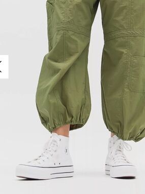 Converse White High-Top Platform Sneakers